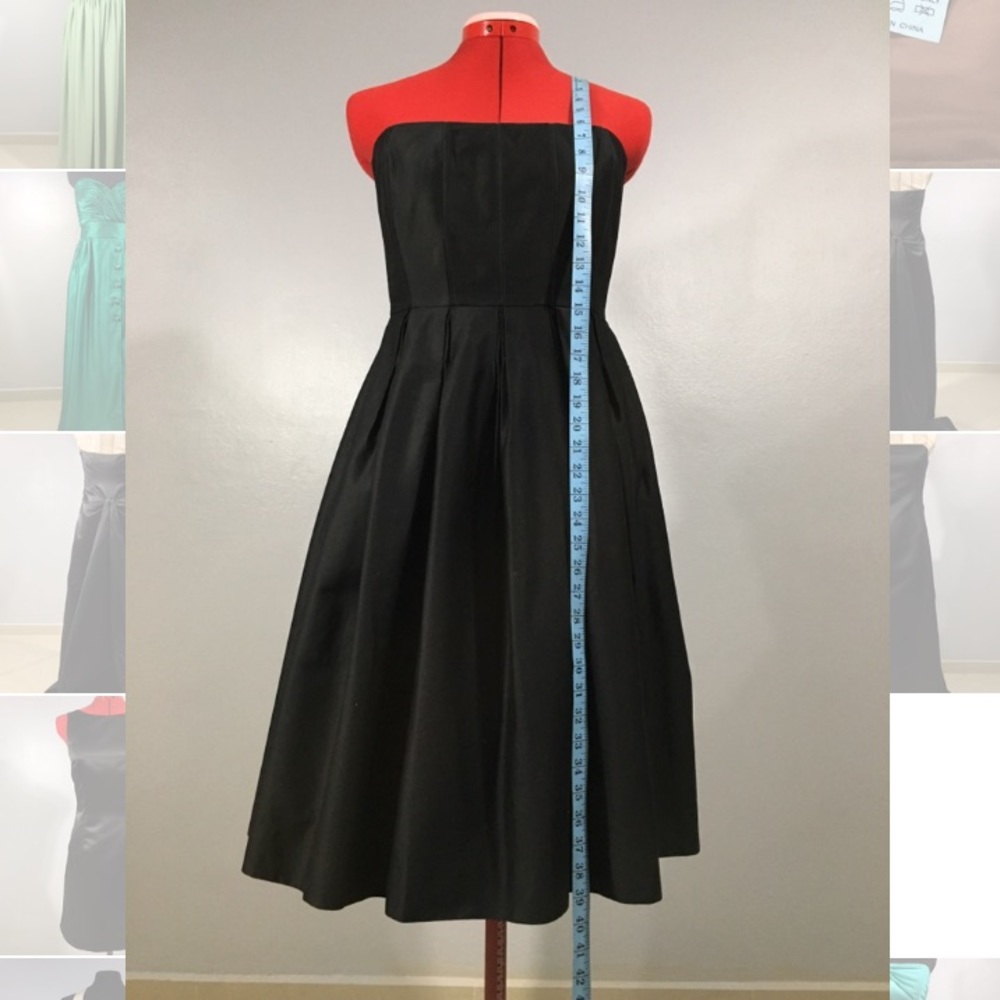 👗 Little black dress pleated midi 👗